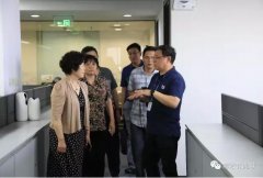 新華區(qū)政協(xié)張彩珍主席一行到常宏調(diào)研問計